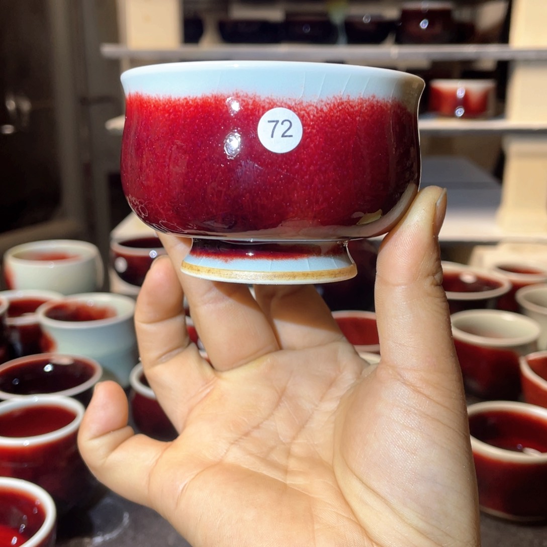 瓷片纯手工制作…………