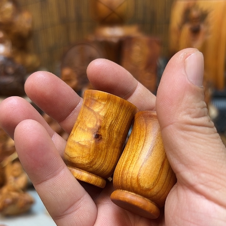 厚***物柏木手把件的设计和制作