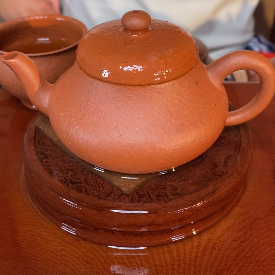 茶壶紫砂高端130cc粗砂生砂朱泥君德