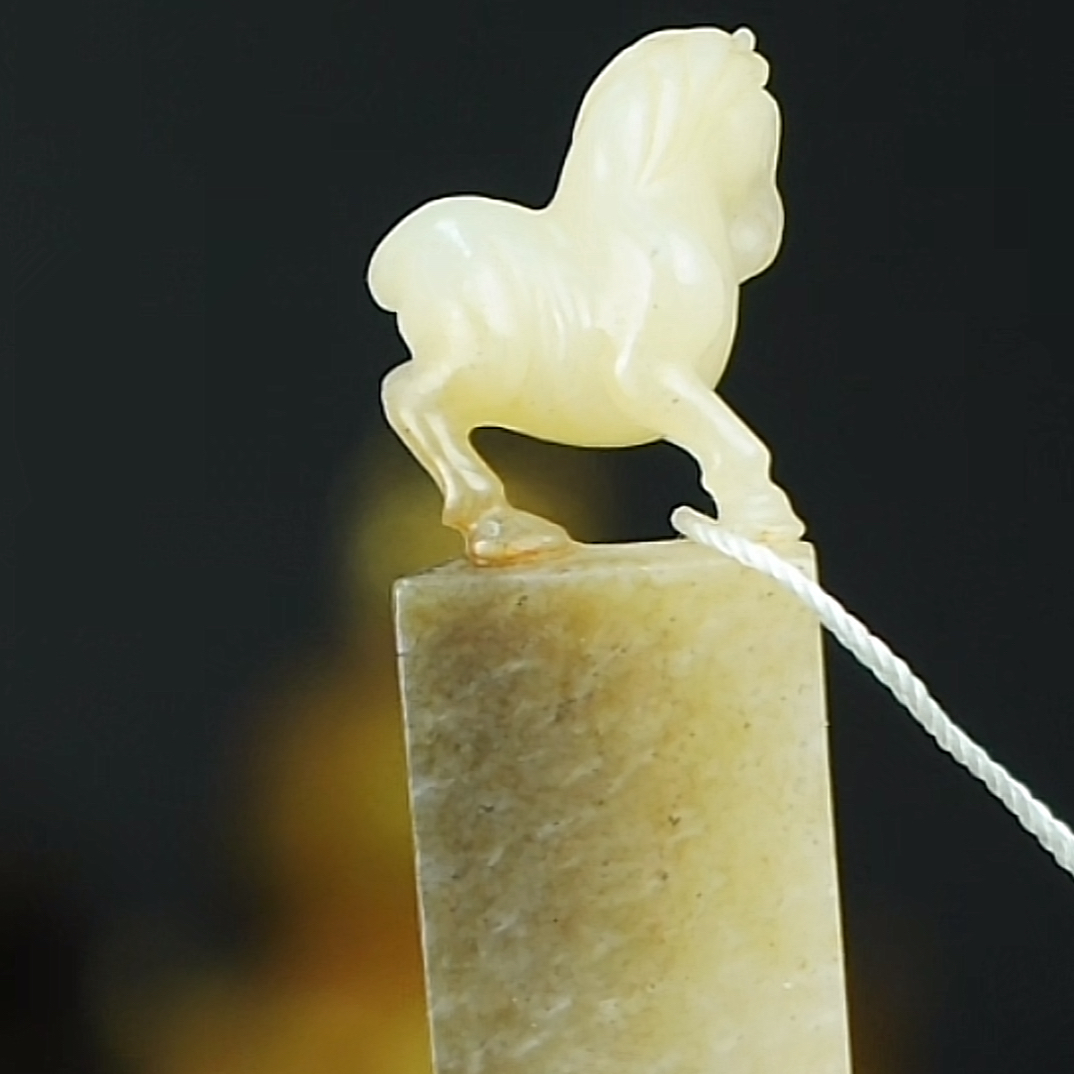 文山居A和田玉印章86159