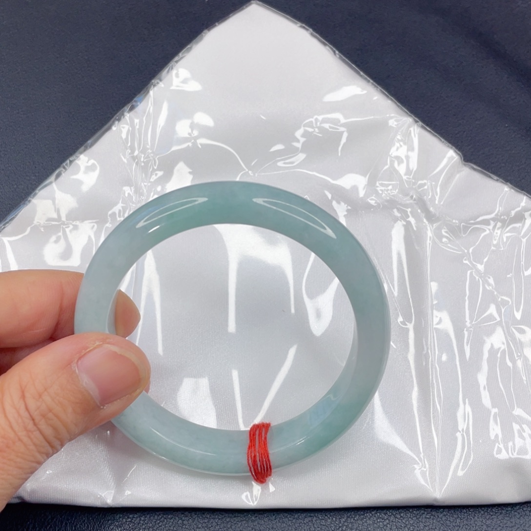 圆***.翡翠未镶嵌手镯翡翠手镯