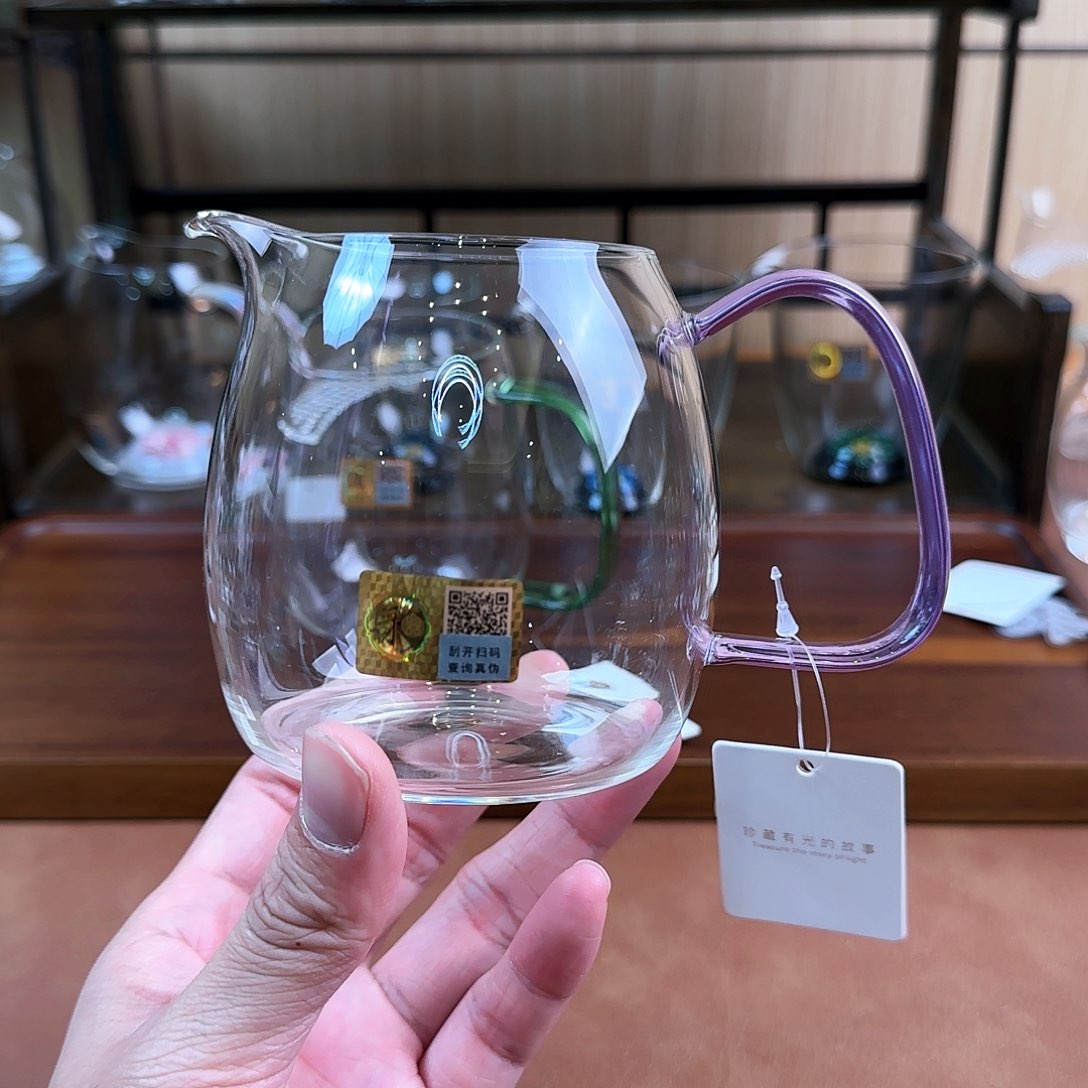 禾器泰然公道杯浅紫