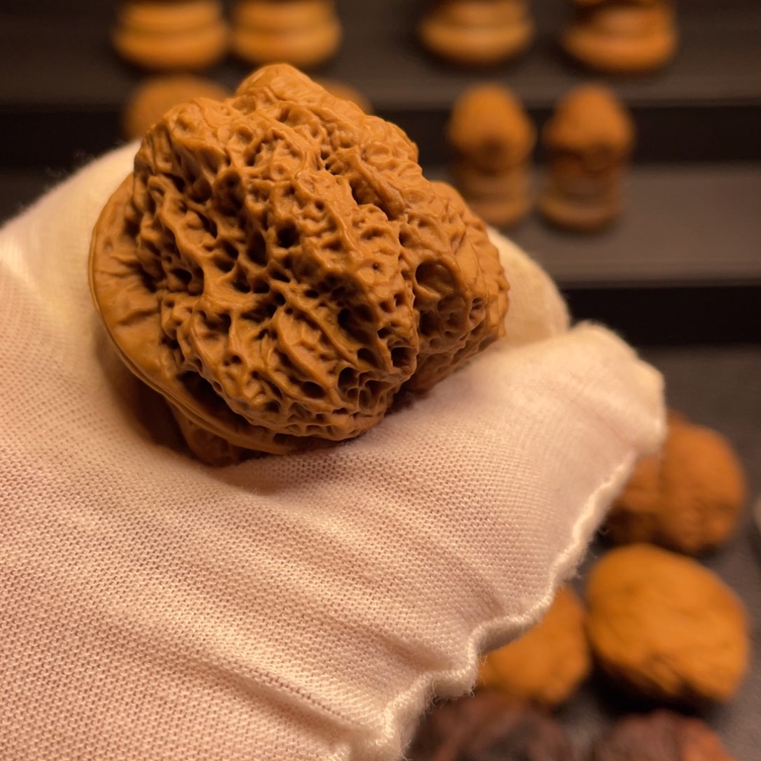 文玩核桃把件F古蟾