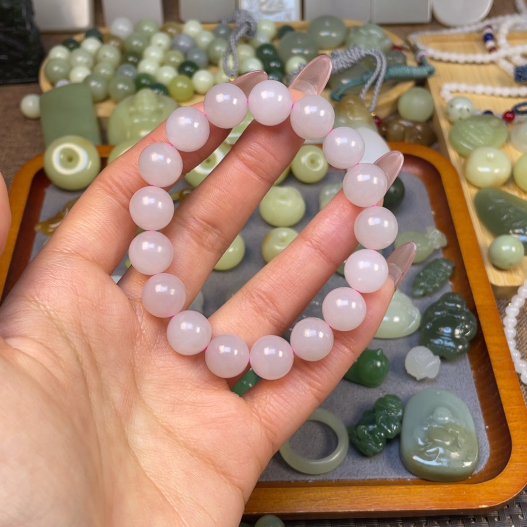 和田玉手串未镶嵌