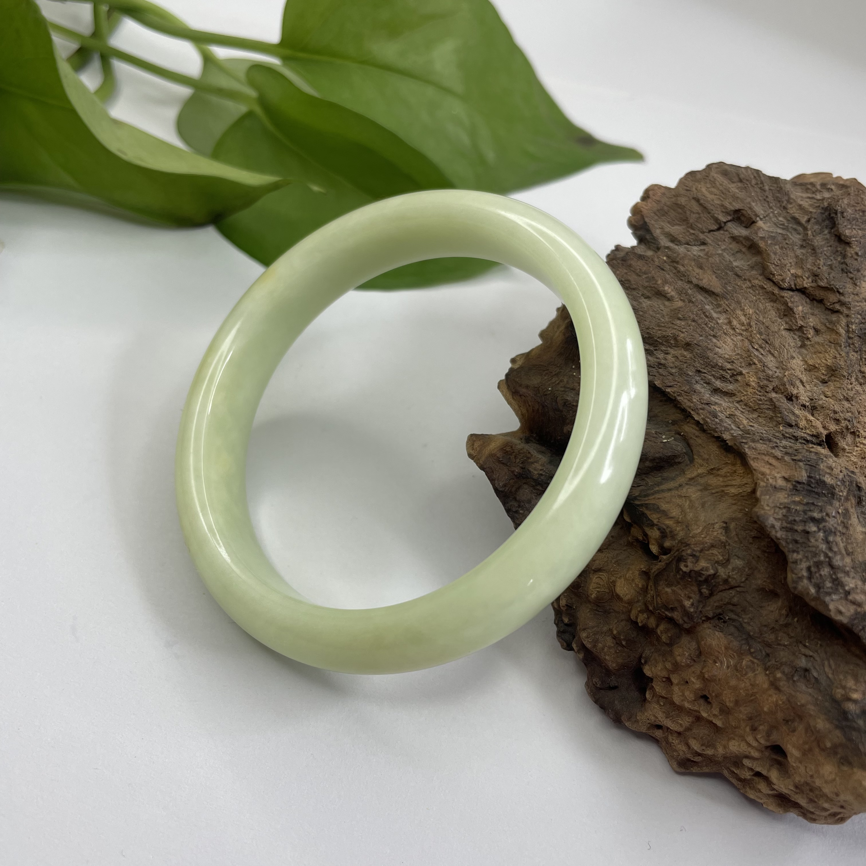 陕西西安蓝玉手镯5758圈口