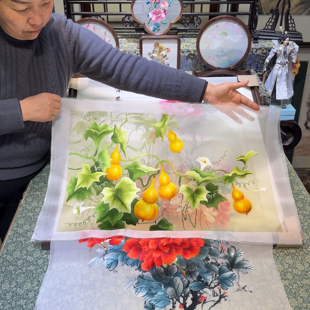 刺绣手工苏绣工艺精品