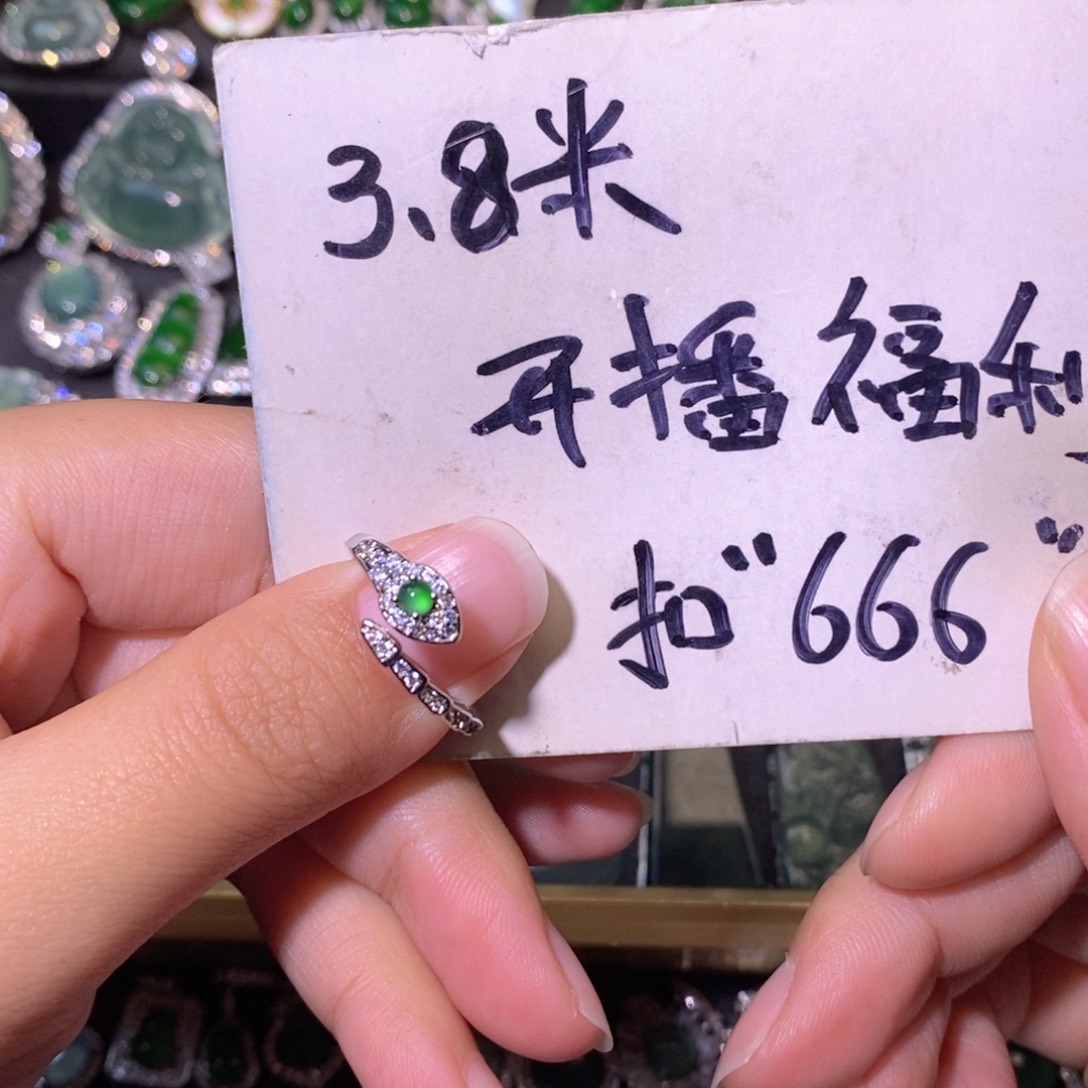 冷***.翡翠未镶嵌颈饰天然