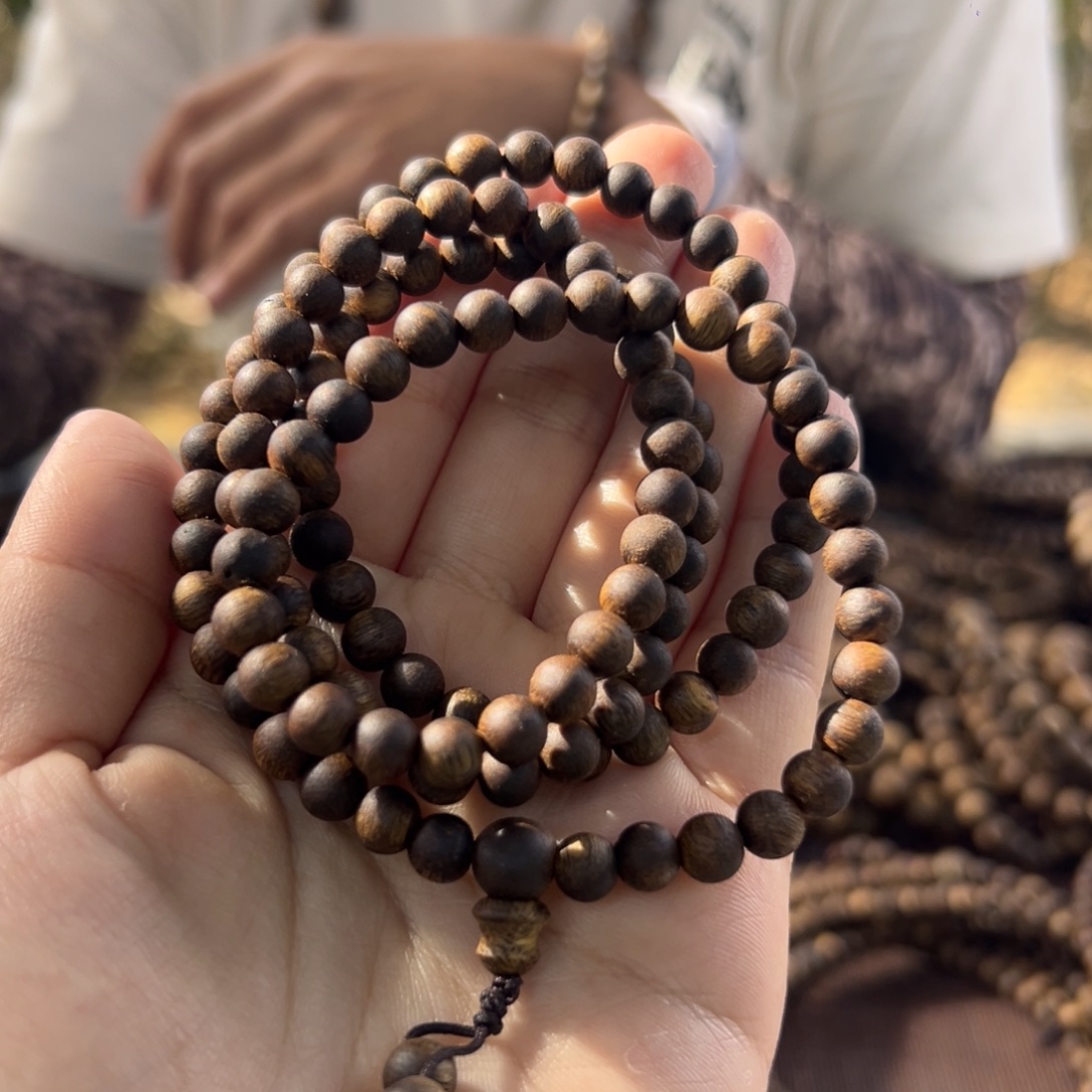 沉香手串卡6规格圆珠多圈12克+ 95分沉蓝宝石多样性发一条