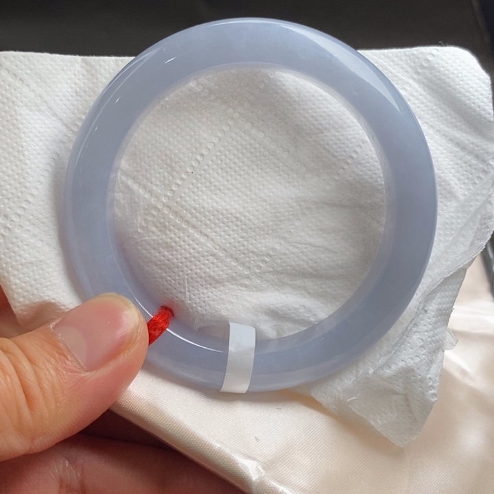 翡翠手镯未镶嵌53.5圈