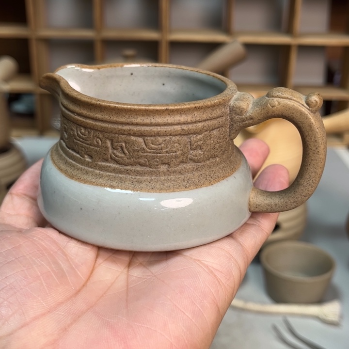 壶老段烧茶器茶具！