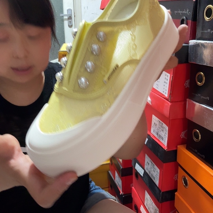 沐***嫣包头凉鞋3923黄38