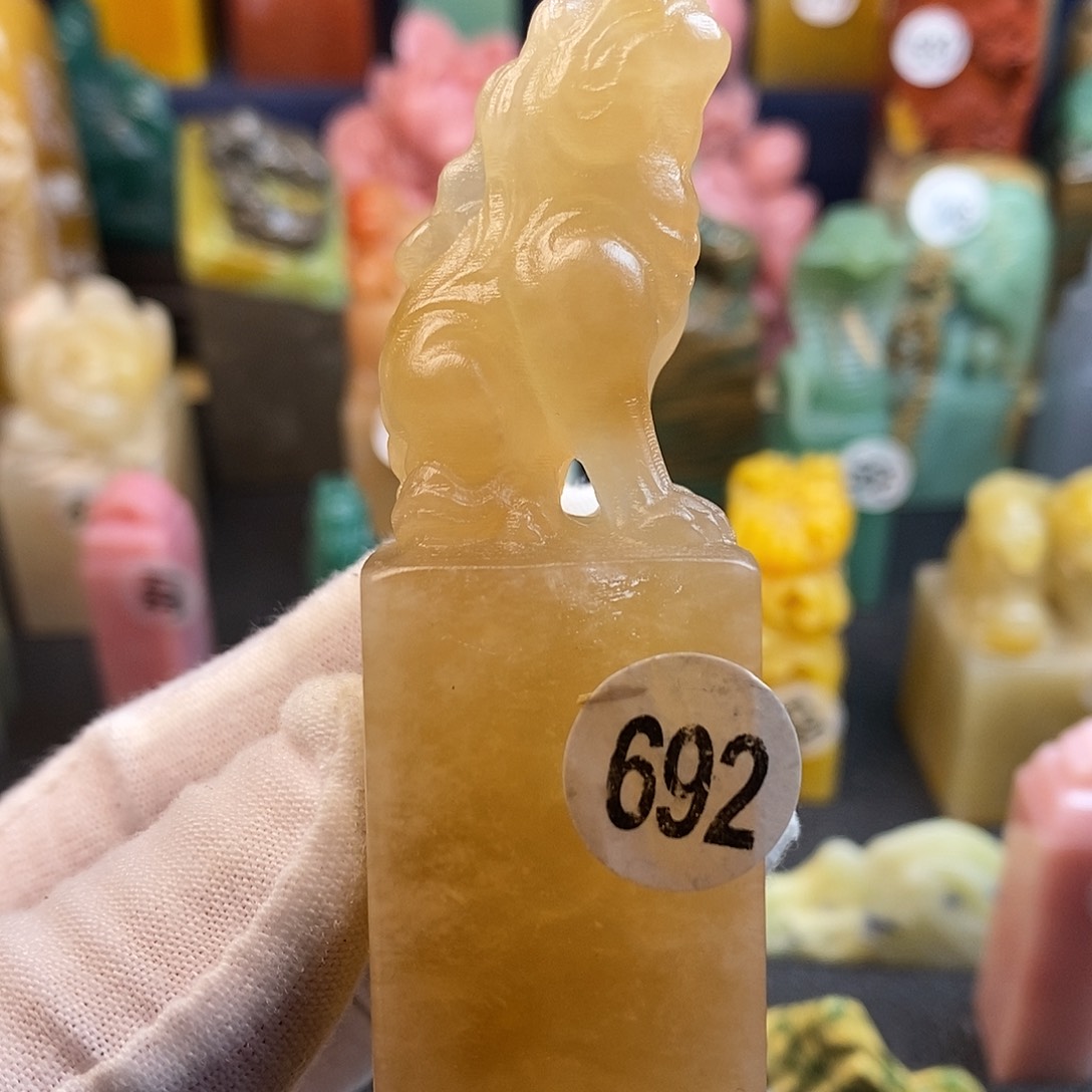 云南石篆刻艺术家的作品