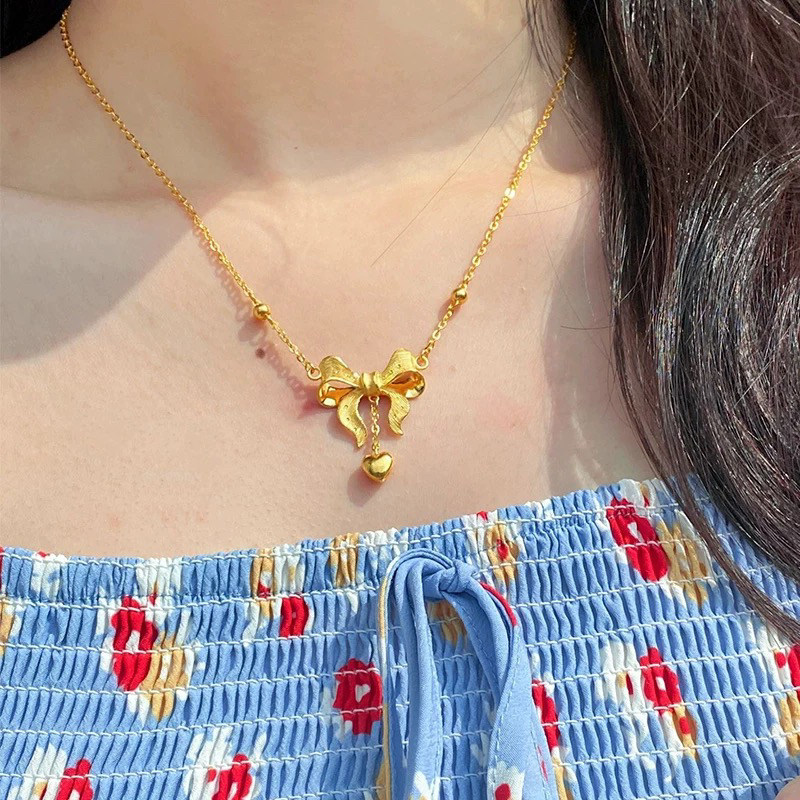 铜合金吊坠 在逃公主项链镀18k O字链 m 扣