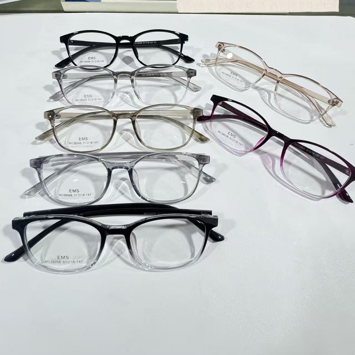 EMS 金属铰链 TR镜架 