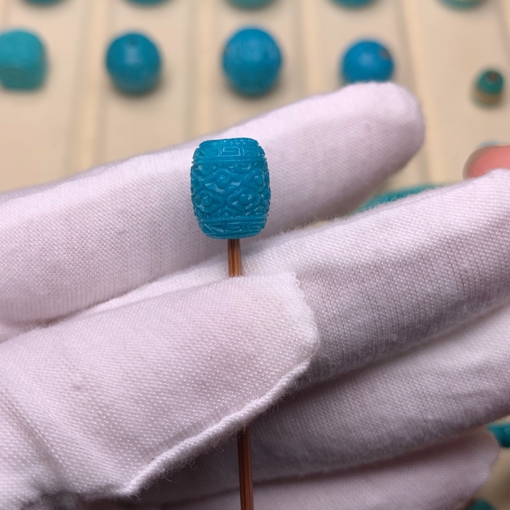 绿松石未镶嵌绿松石云纹9.8