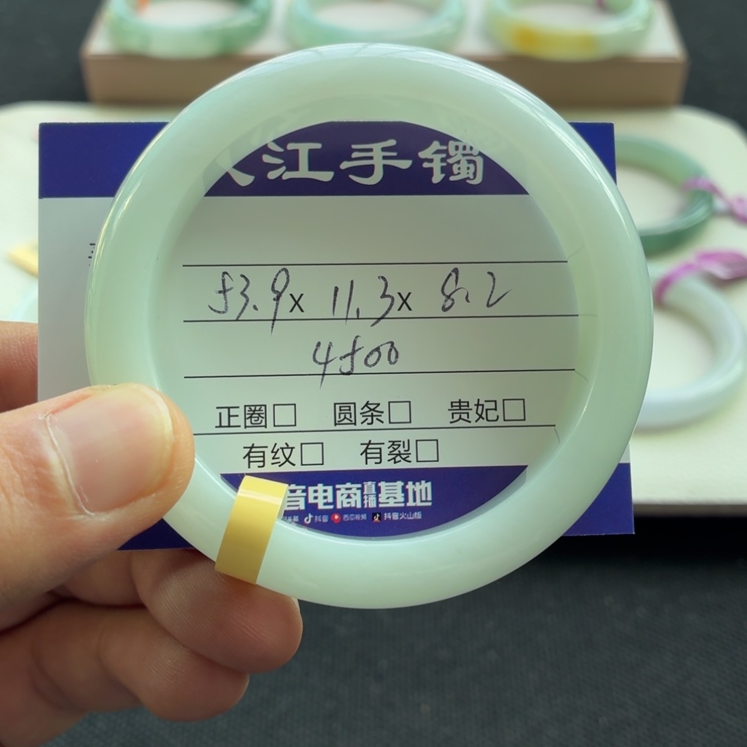 未镶嵌手镯翡翠                