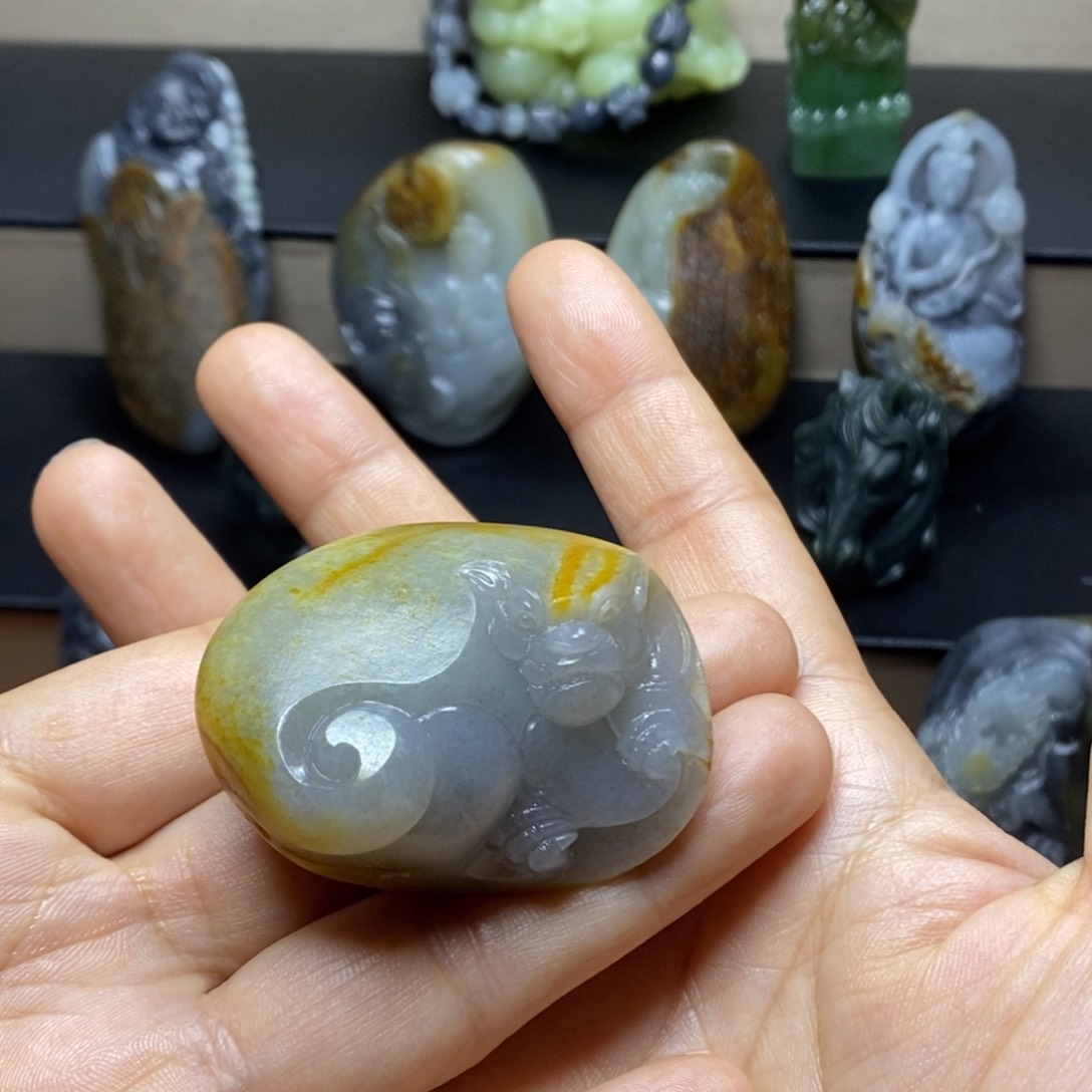 颈饰未镶嵌和田玉用****7