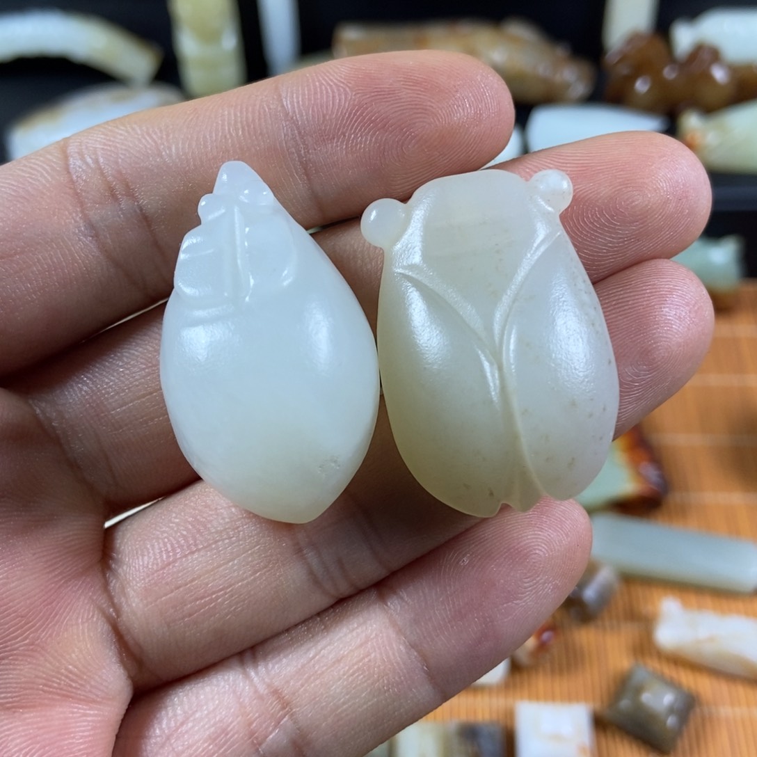 颈饰未镶嵌和田玉泰*