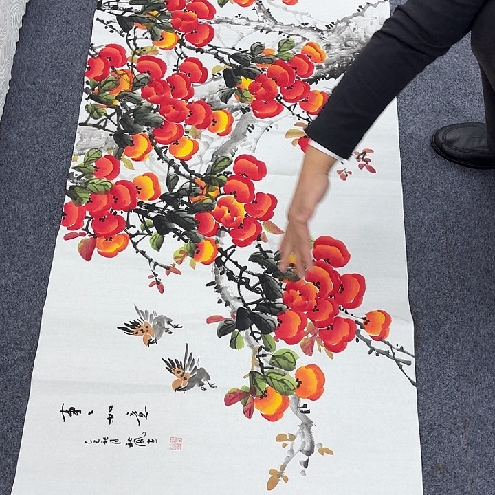 国画手绘国画作品