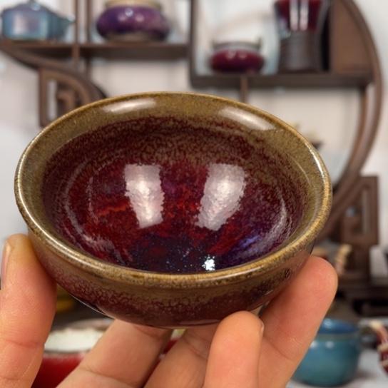 茶盏无*神垕钧瓷茶器