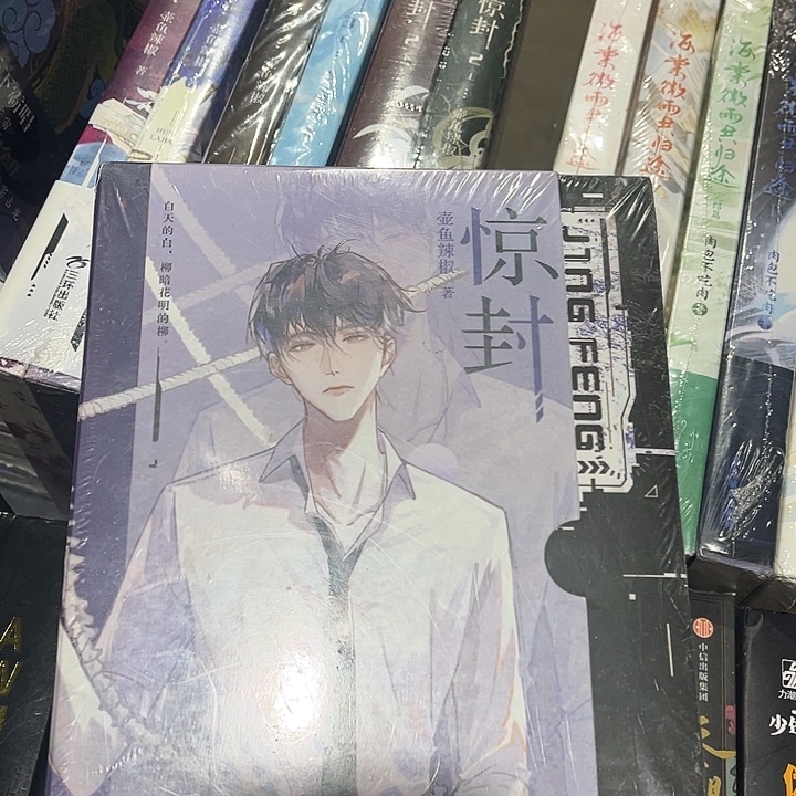 惊封全新全套七本带周边