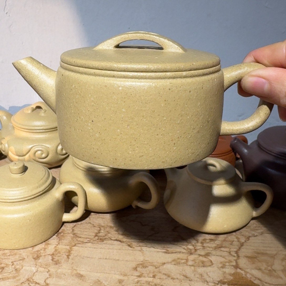 本山绿泥茶壶梨皮180毫升左右