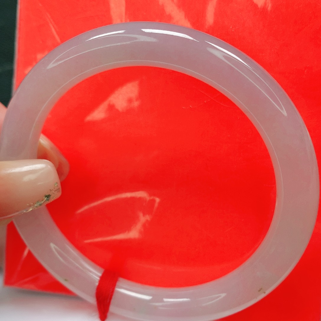 未镶嵌手镯翡翠完美冰棍08