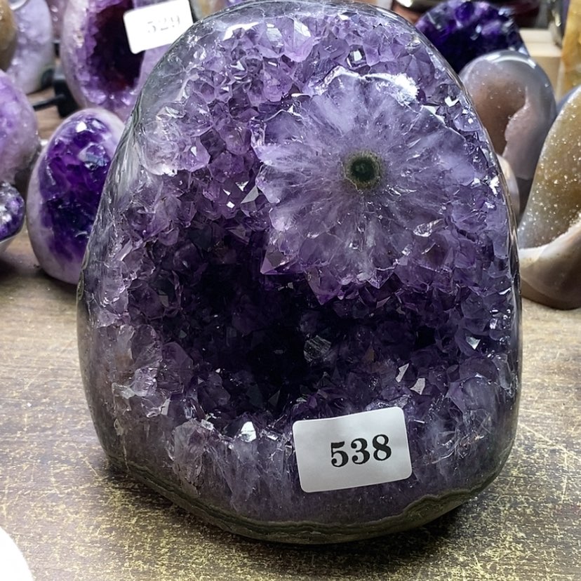 【闪购商品】紫晶大型摆件（非配饰）未镶嵌蓝****天