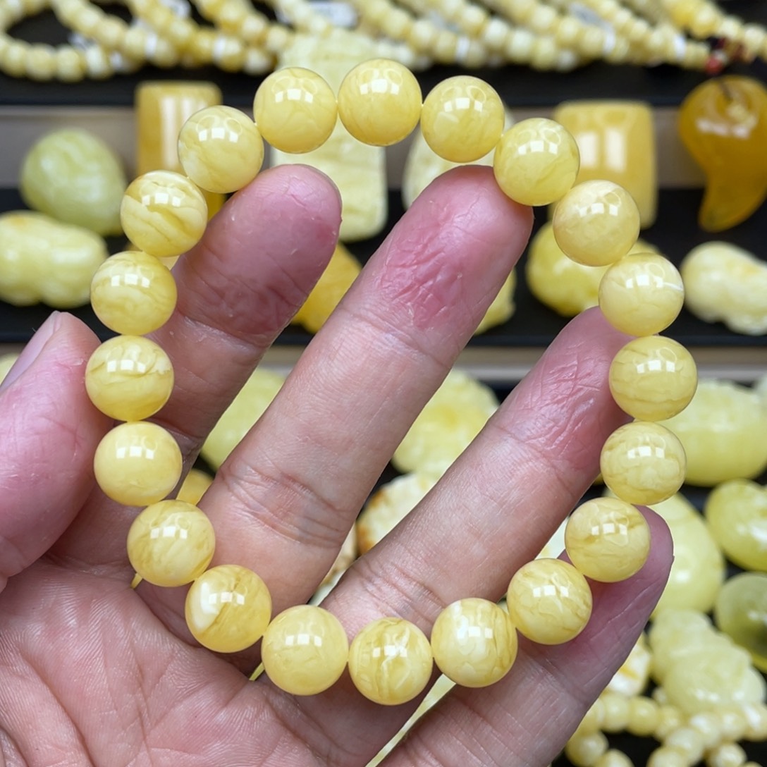 琥珀未镶嵌裸石琥珀蜜蜡