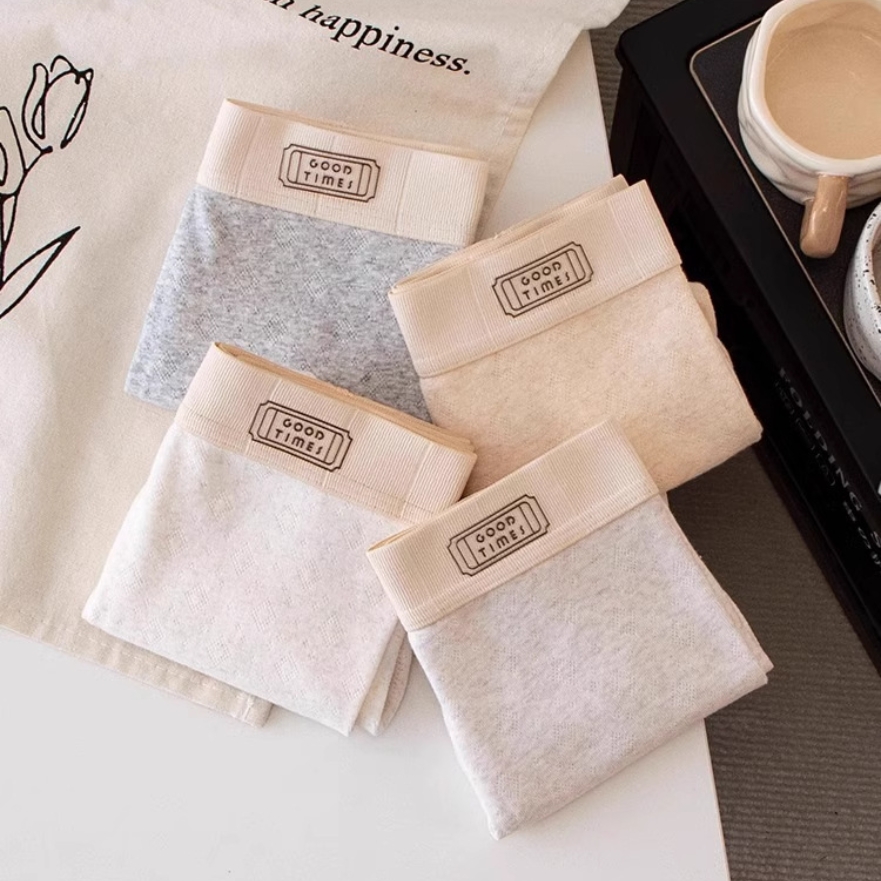 秋冬新款男士内裤棉质透气男士四角裤简约舒适高端男生平角裤内裤