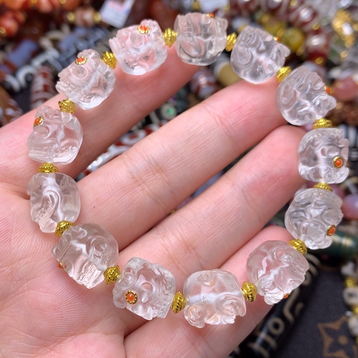 玛瑙/玉髓未镶嵌手链