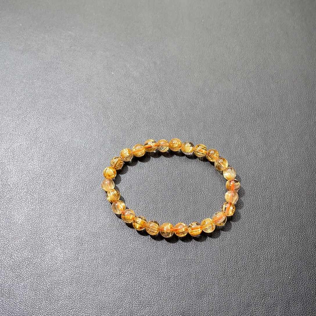 F***.手串发晶未镶嵌钛晶