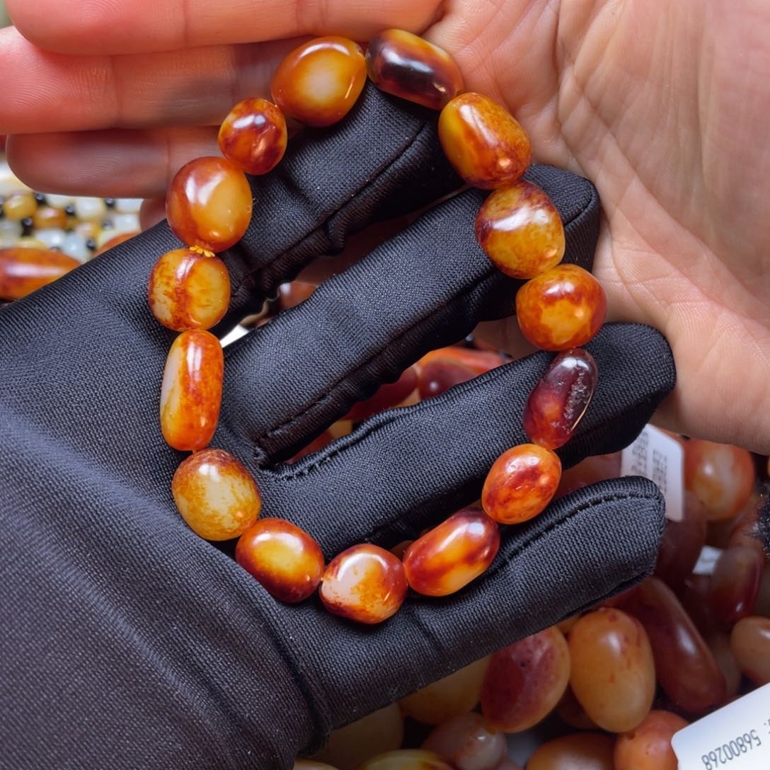 和田玉手链未镶嵌