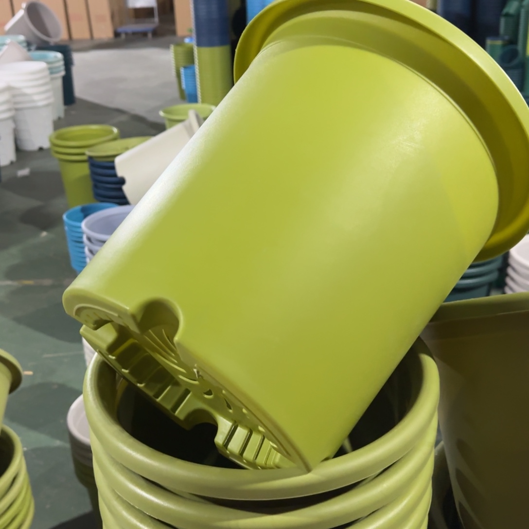 树脂四季盆7#无拖果绿微瑕6