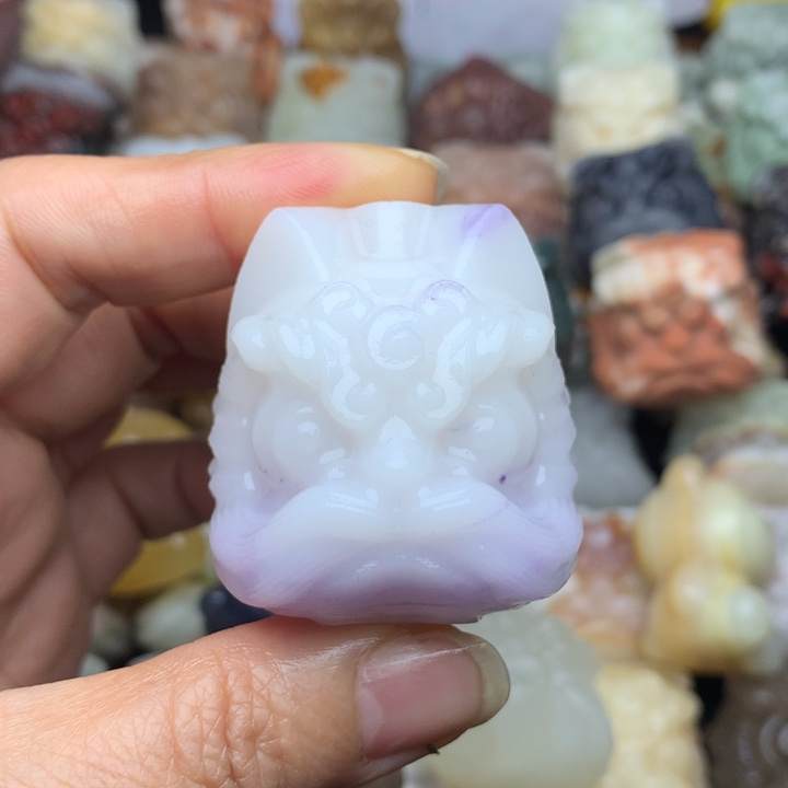 玛瑙/玉髓合金挂件