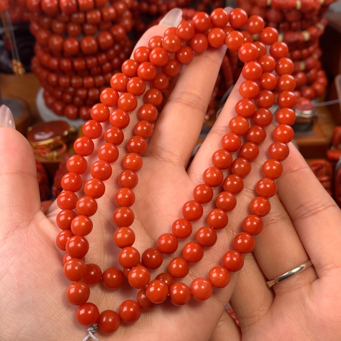 南红玛瑙配饰保山多圈7➕尺寸未镶嵌