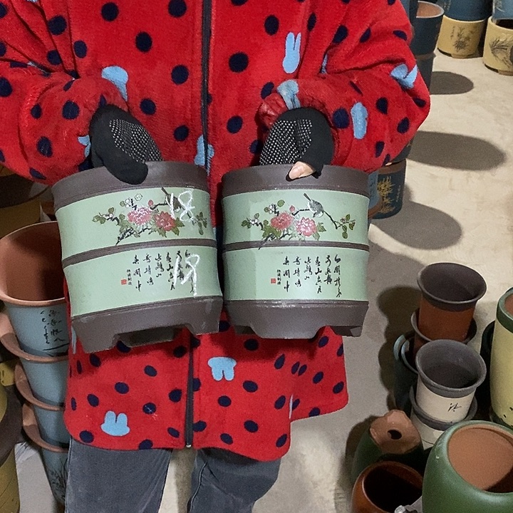 花盆紫砂紫砂花盆