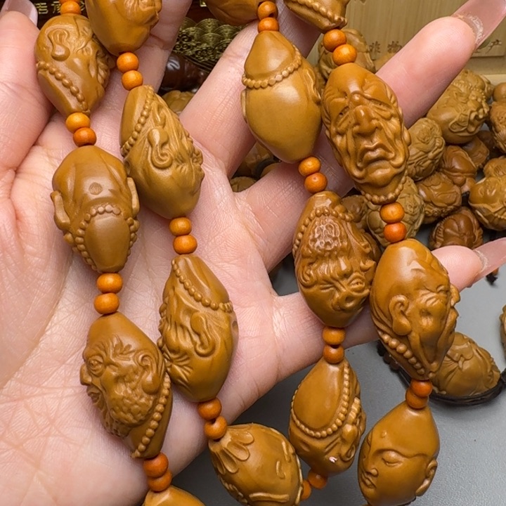 橄榄核手串/手链罗汉脖挂