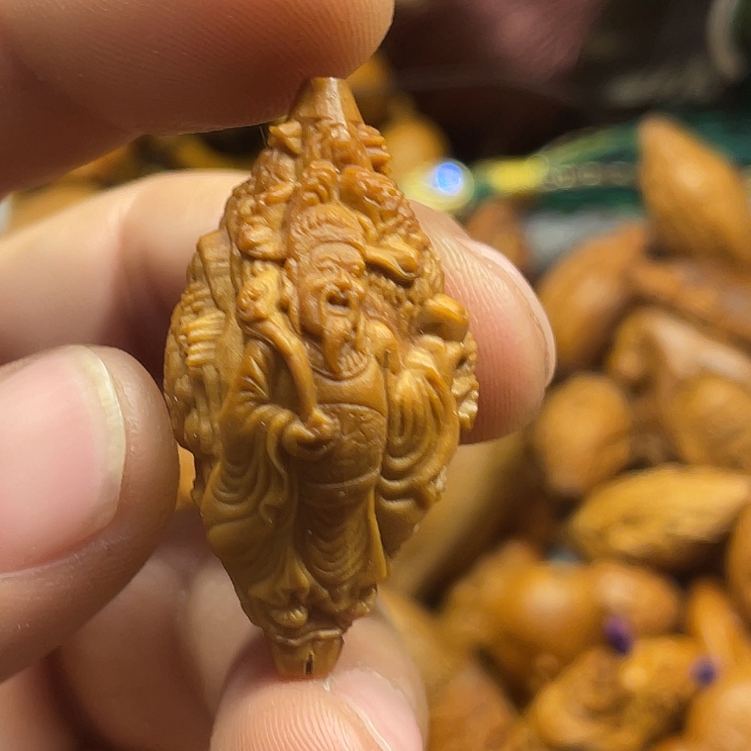 橄榄核手串/手链财神爷455