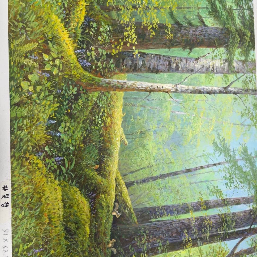 油画我也想要这样