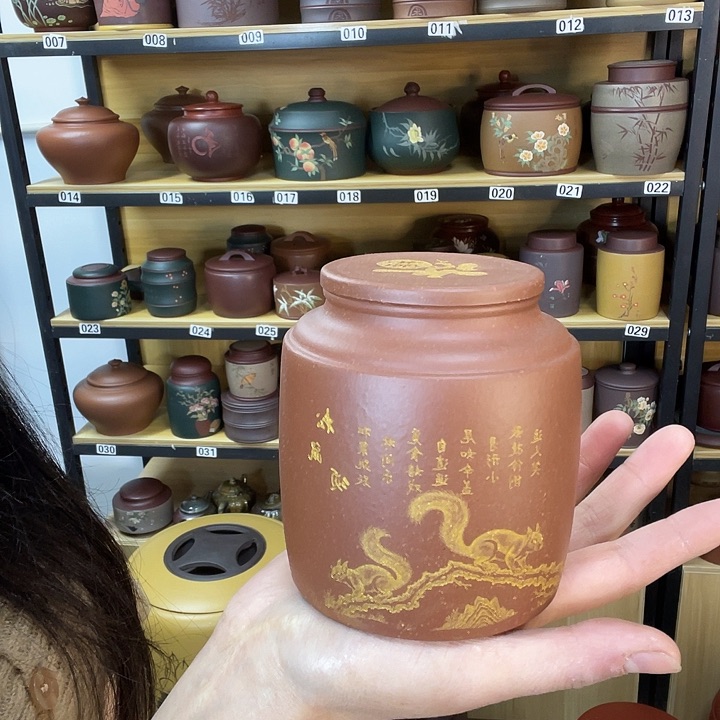 紫砂茶叶罐紫砂茶叶罐