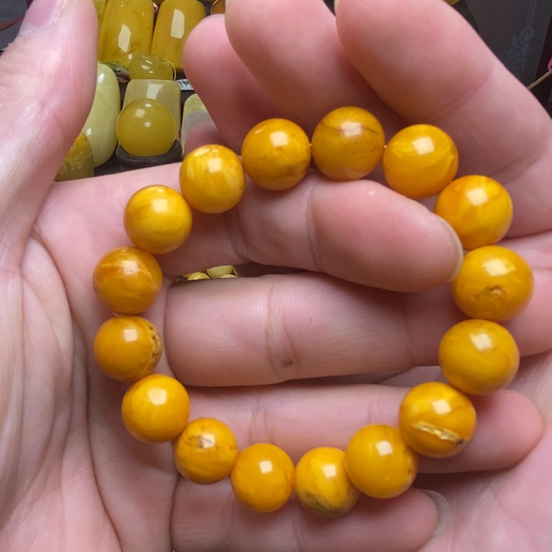 琥珀未镶嵌裸石蜜蜡
