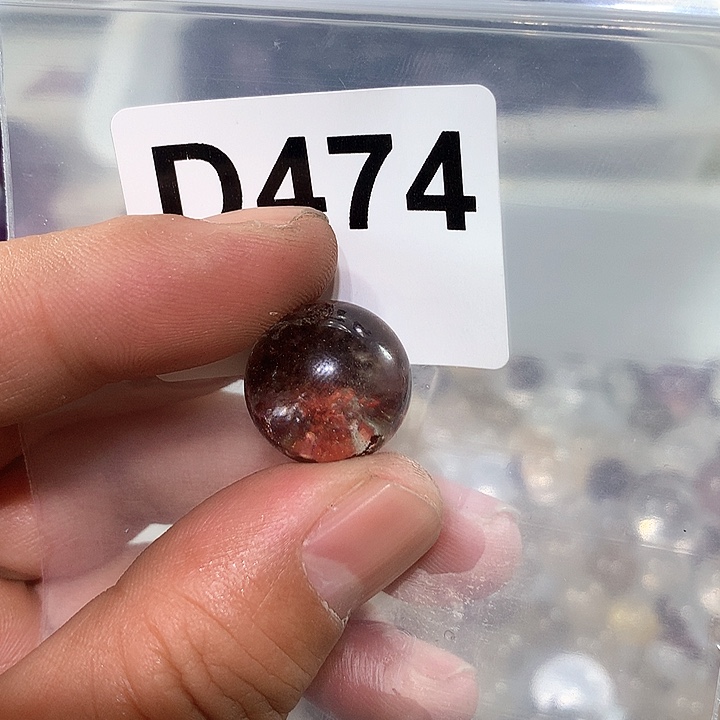 水晶天然水晶球D474未镶嵌鹿**帝