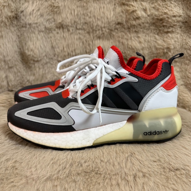 90新 adidas/阿迪达斯 40码245/微瑕 adidas ZX 2K Boost 跑鞋