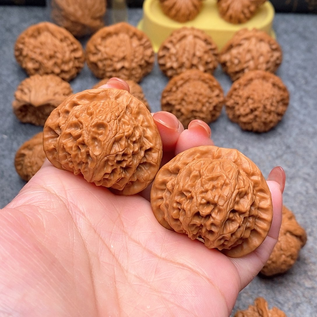 文玩核桃把件精品宫灯44全品