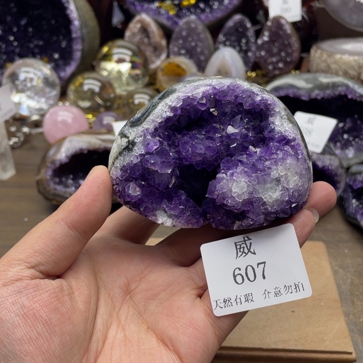 水晶未镶嵌珠宝半成品