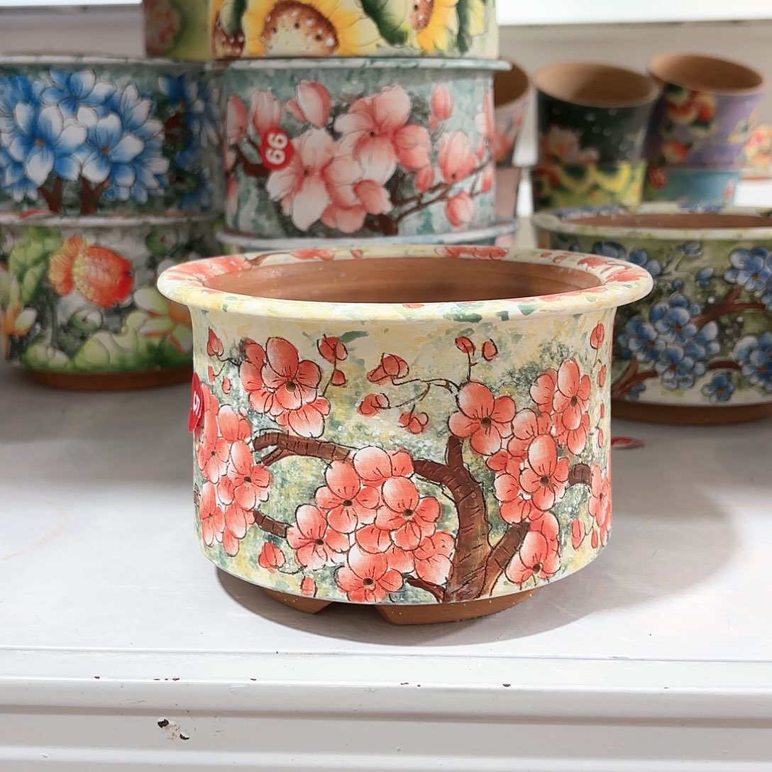 紫砂花盆手工花盆默认微瑕13/10