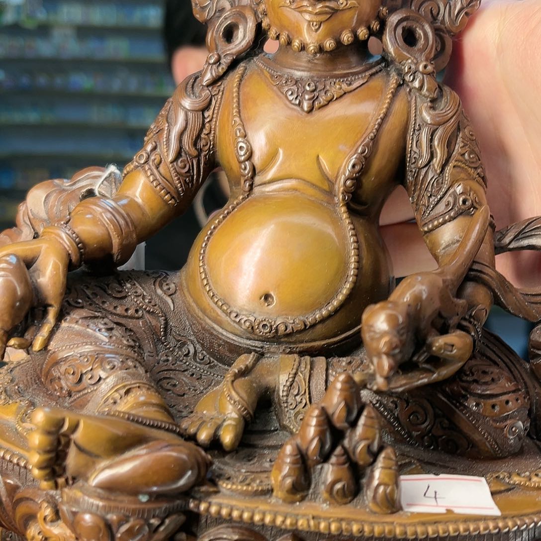 吊坠?**?【尼泊尔】释迦族手工f像黄c