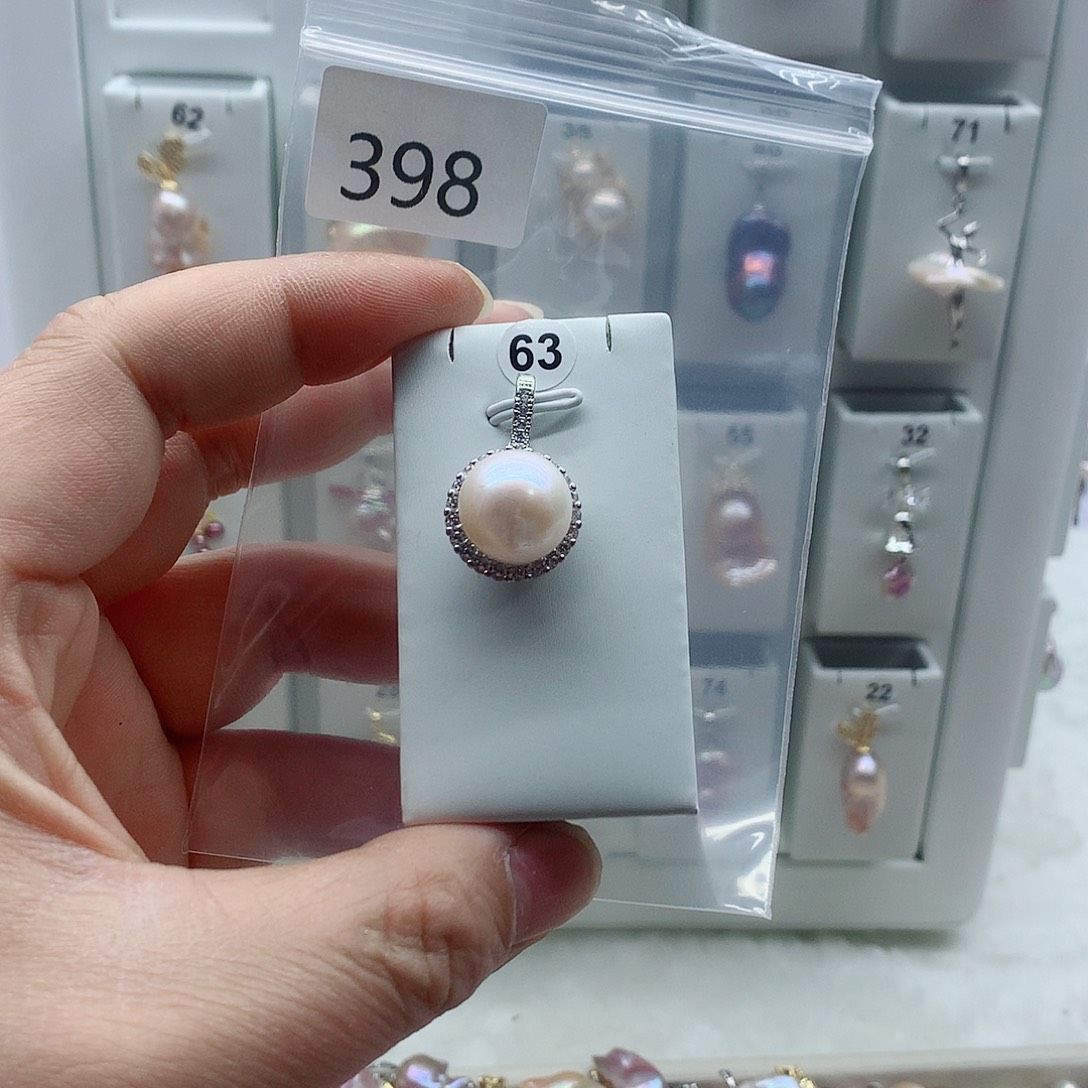 吊坠(不含链)合金淡水珍珠