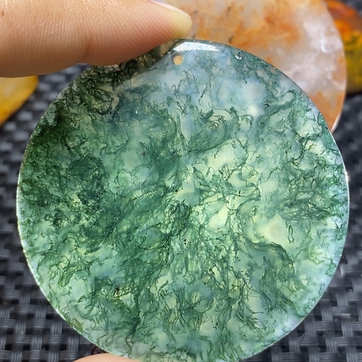 玛瑙/玉髓颈饰未镶嵌夜*形